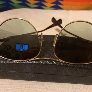 RALPH LAUREN RA4126 9116/8E GOLD GREEN AUTHENTIC SUNGLASSES WOMEN 57-16-140
